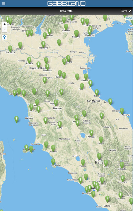 App Gabbiano per Android